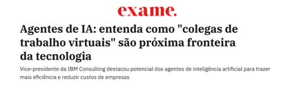 IA no atendimento em destaque na imprensa