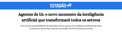IA no atendimento em destaque na imprensa